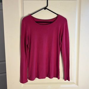 Woman’s Pink Long Sleeve Shirt